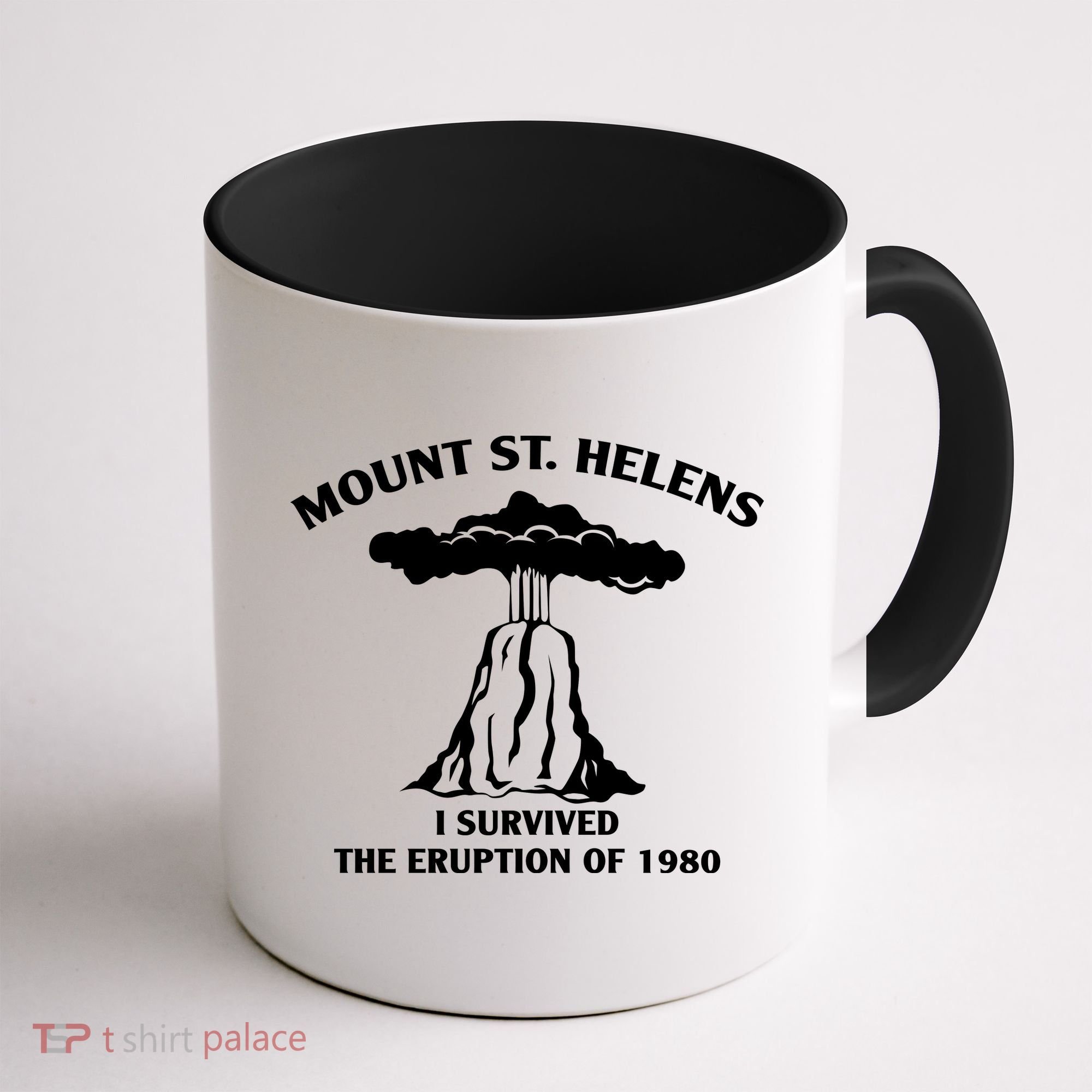 Mount St Helens I Survived The Eruption Of 1980 Coffee Mug