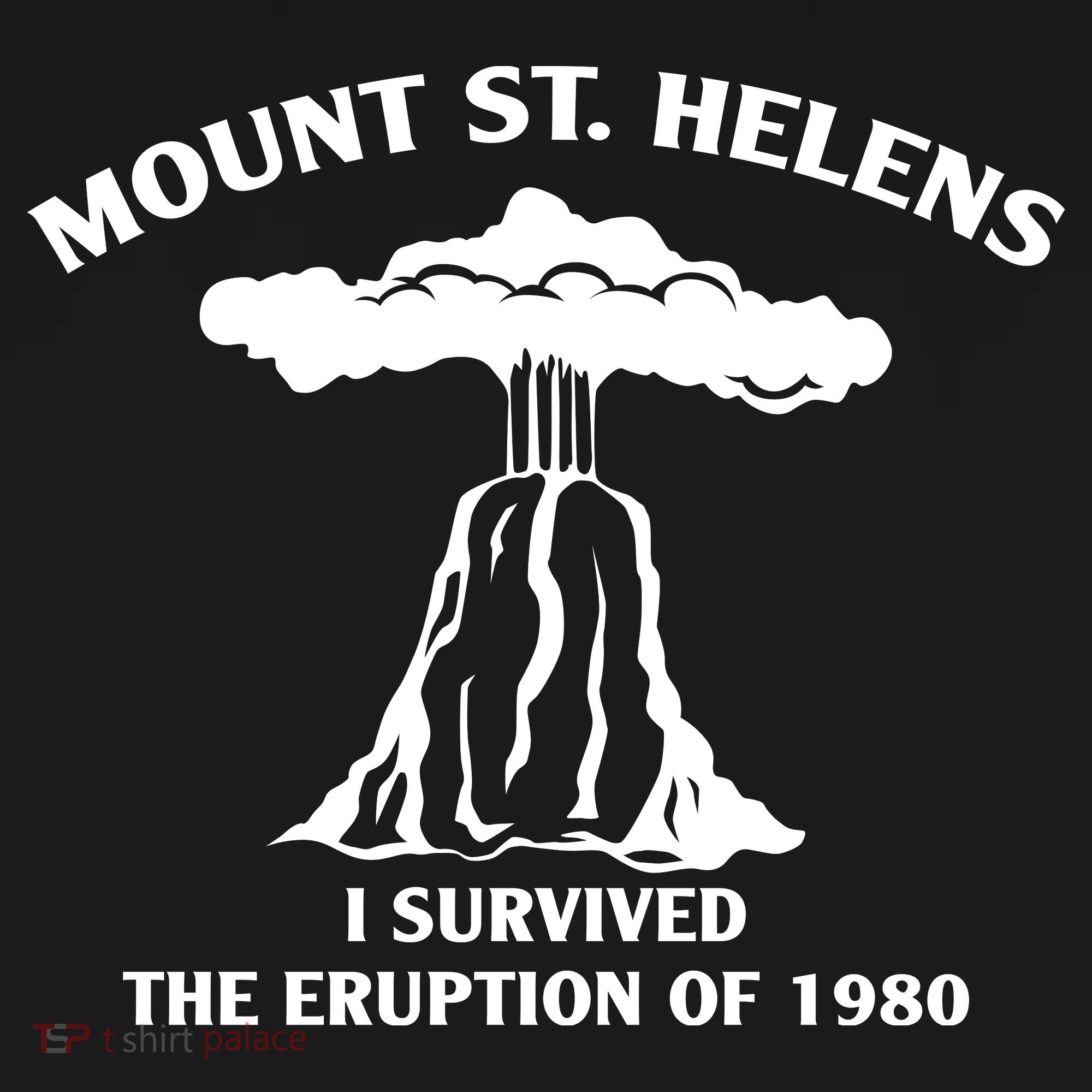 Mount St Helens I Survived The Eruption Of 1980 Women's Hoodie