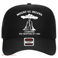 Mount St Helens I Survived The Eruption Of 1980 Hat thumb 0