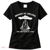 Mount St Helens I Survived The Eruption Of 1980 Women's T-Shirt thumb 0