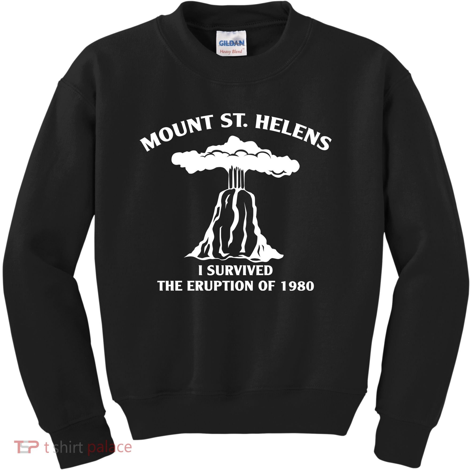 Mount St Helens I Survived The Eruption Of 1980 Kids Sweatshirt