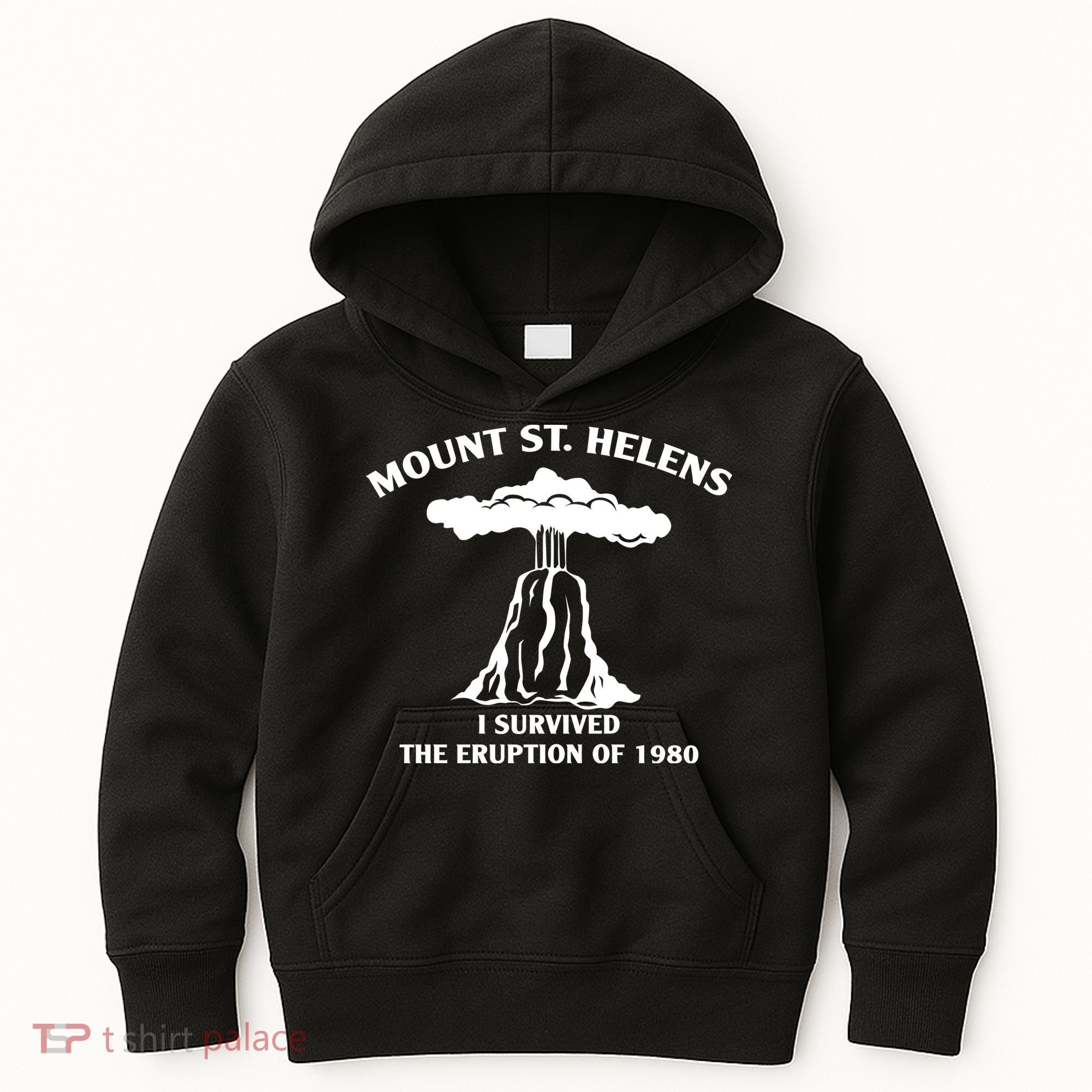 Mount St Helens I Survived The Eruption Of 1980 Kids Hoodie