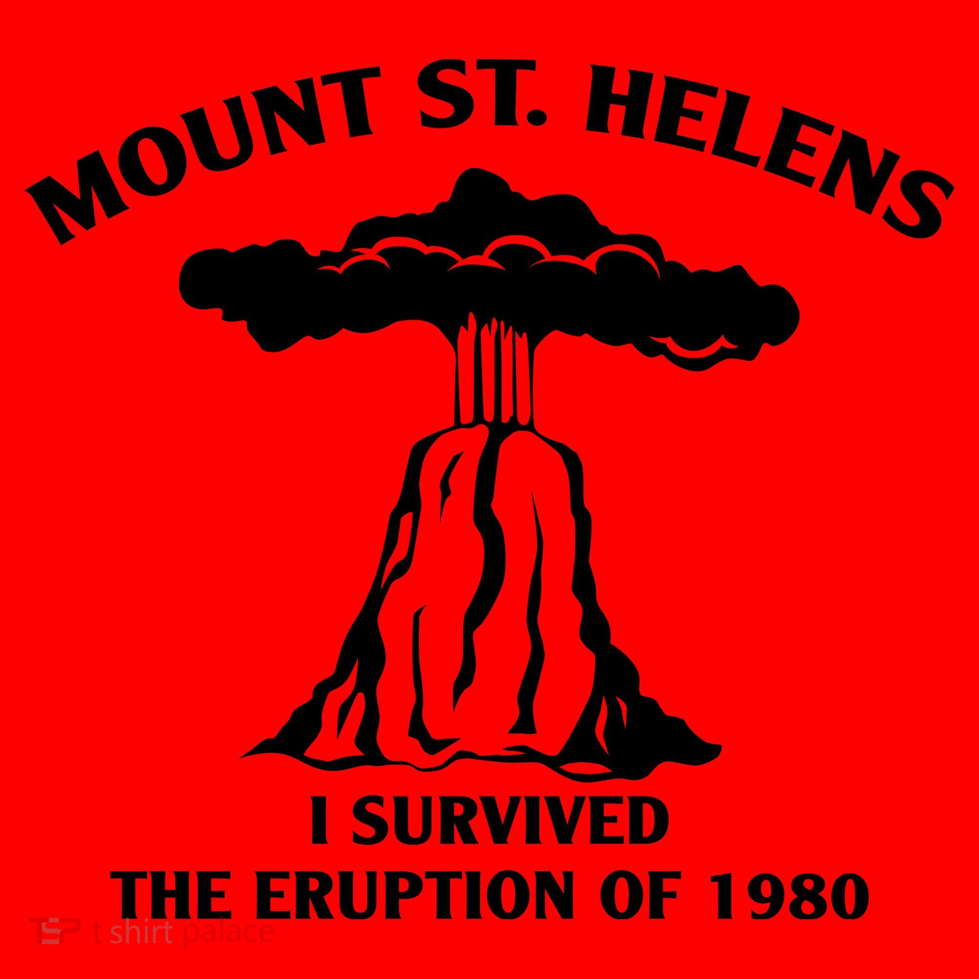 Mount St Helens I Survived The Eruption Of 1980 Santa Hat