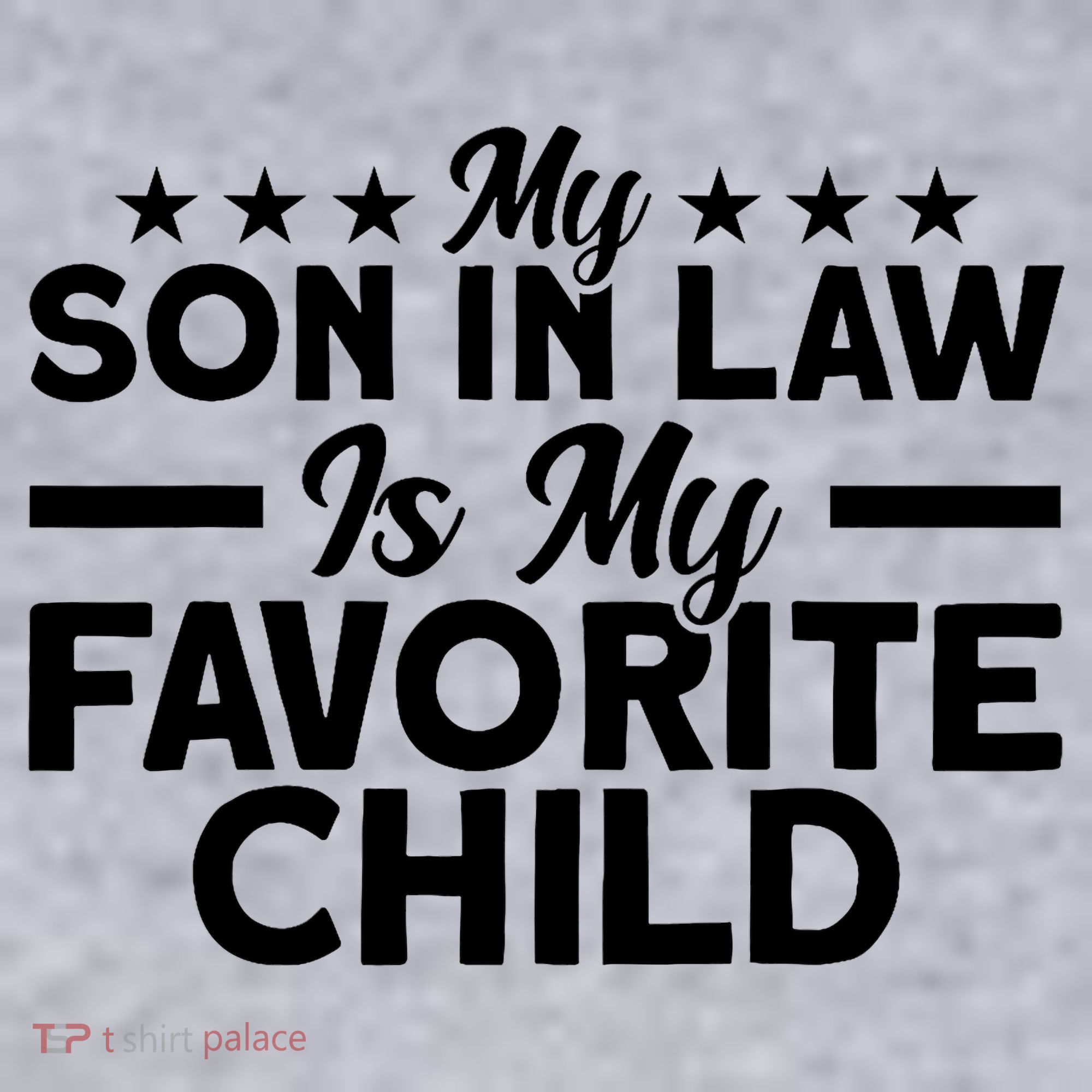 My Son In Law Is My Favorite Child Family Women's Racerback Cropped Tank