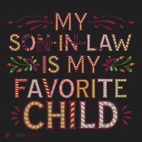 My Soninlaw Is My Favorite Child Funny Present Beanie thumb 2