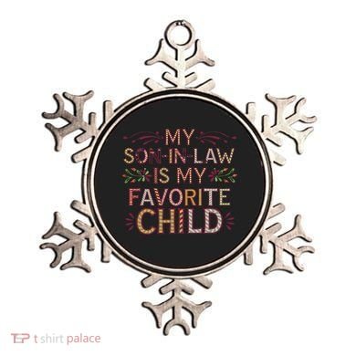 My Soninlaw Is My Favorite Child Funny Present Ornament