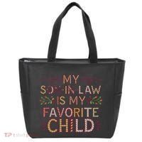 My Soninlaw Is My Favorite Child Funny Present Tote Bag thumb 0