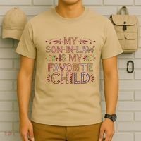 My Soninlaw Is My Favorite Child Funny Present T-Shirt thumb 6
