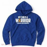 My Son Is A Warrior Leukemia Cancer Blood Awareness Month Gift Hoodie thumb 0