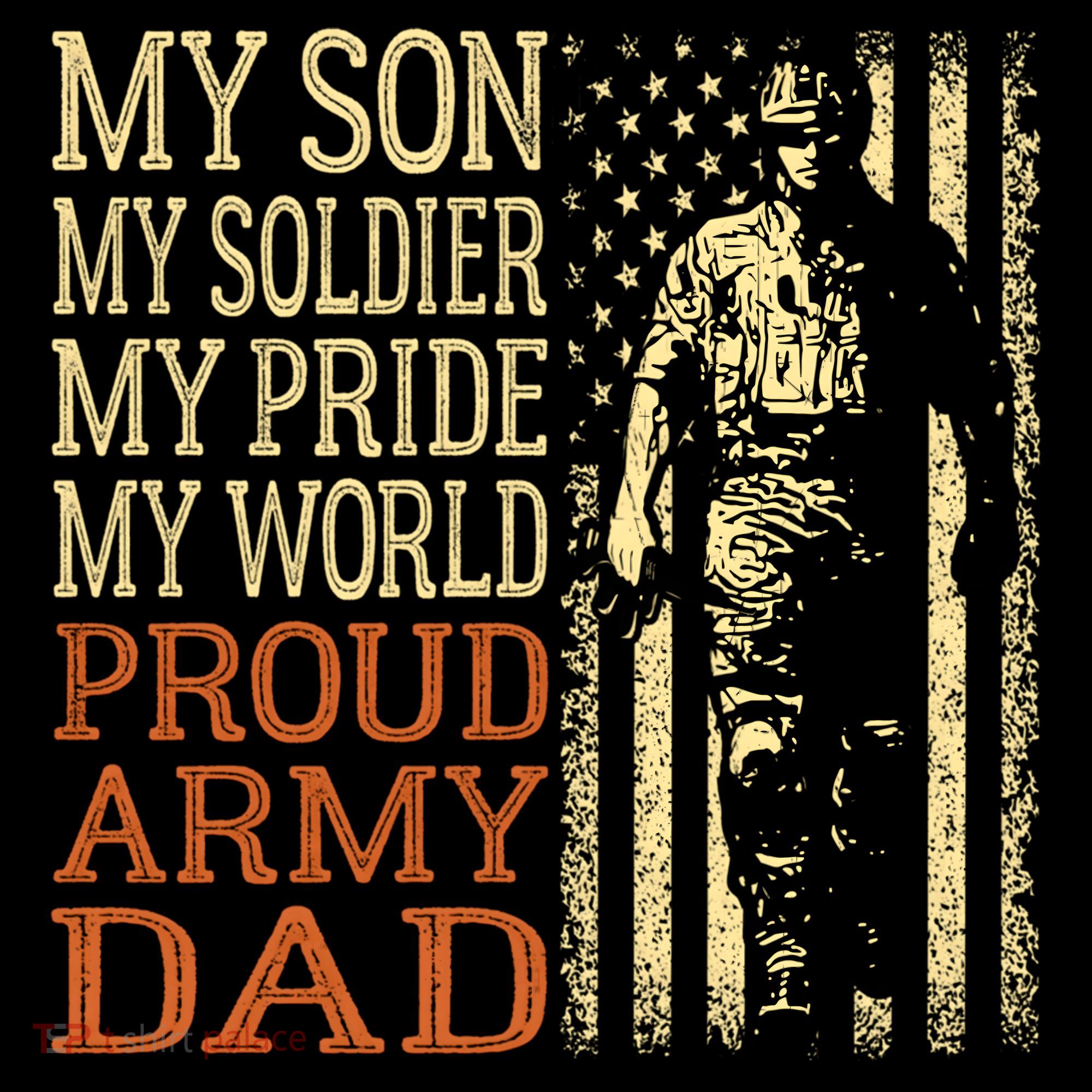 My Son Is A Soldier Hero Proud Army Dad Us Military Father Great Gift Coffee Mug