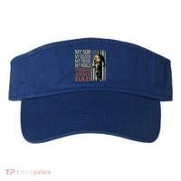 My Son Is A Soldier Hero Proud Army Dad Us Military Father Great Gift Visor thumb 0