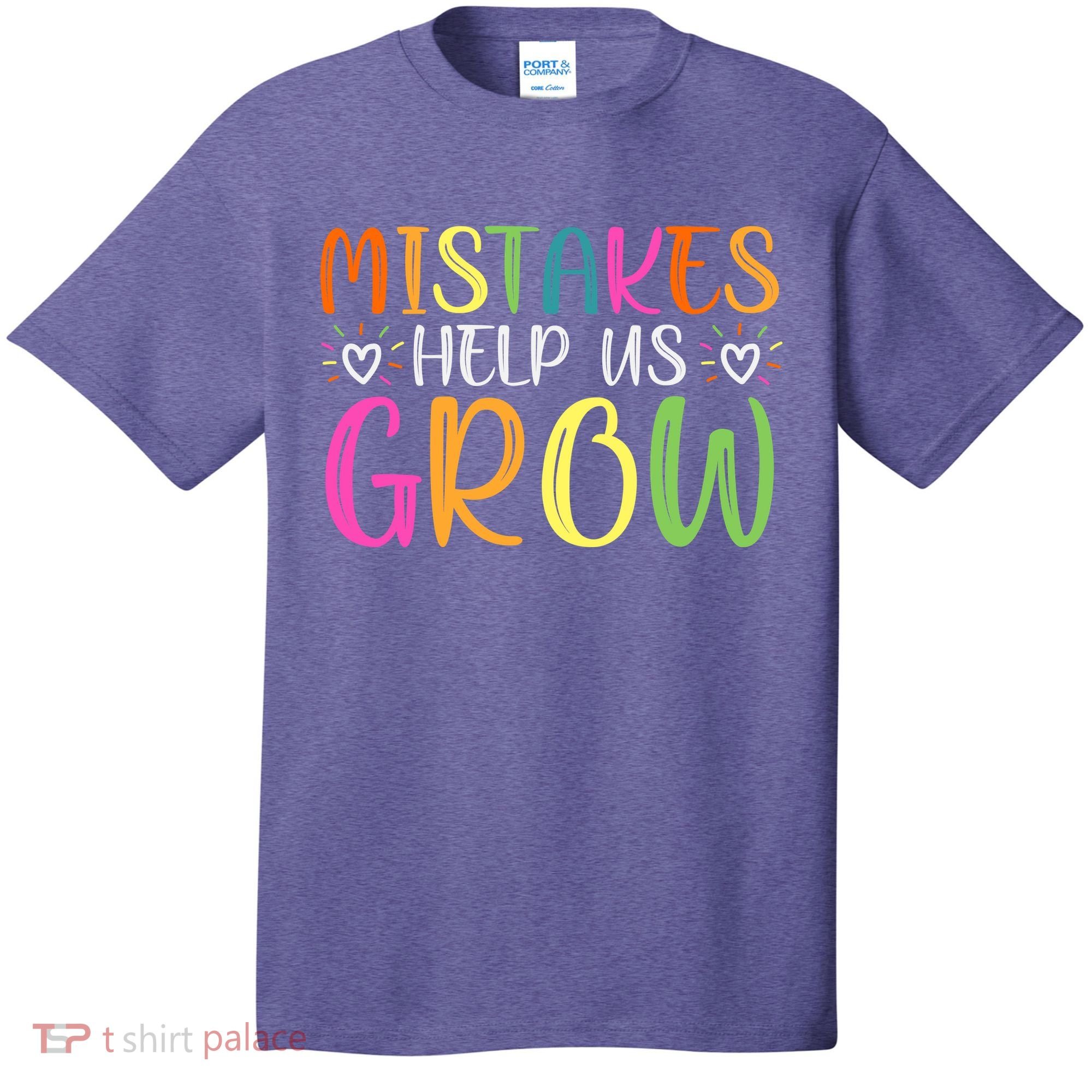 Motivational Slogan Inspirational Math Teacher Colorful Typography T-Shirt