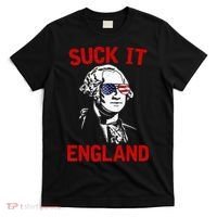 mb35 Suck It England Funny 4th of July Independence Day T-Shirt thumb 0