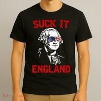 mb35 Suck It England Funny 4th of July Independence Day T-Shirt thumb 3