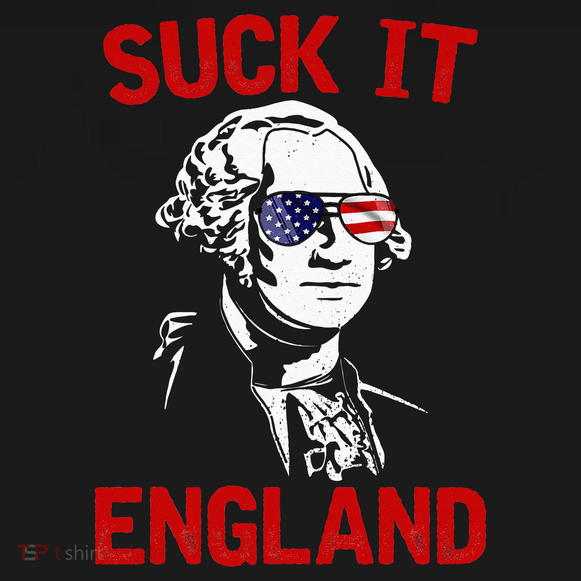 mb35 Suck It England Funny 4th of July Independence Day T-Shirt