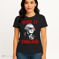 mb35 Suck It England Funny 4th of July Independence Day Women's T-Shirt thumb 4