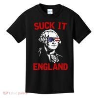 mb35 Suck It England Funny 4th of July Independence Day Kids T-Shirt thumb 0