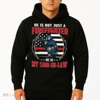 My Son In Law Is A Firefighter Proud Hoodie thumb 2