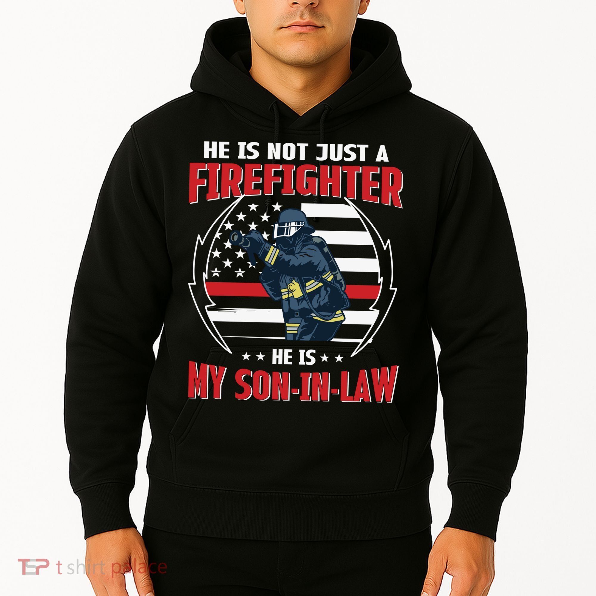 My Son In Law Is A Firefighter Proud Hoodie