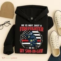 My Son In Law Is A Firefighter Proud Hoodie thumb 4
