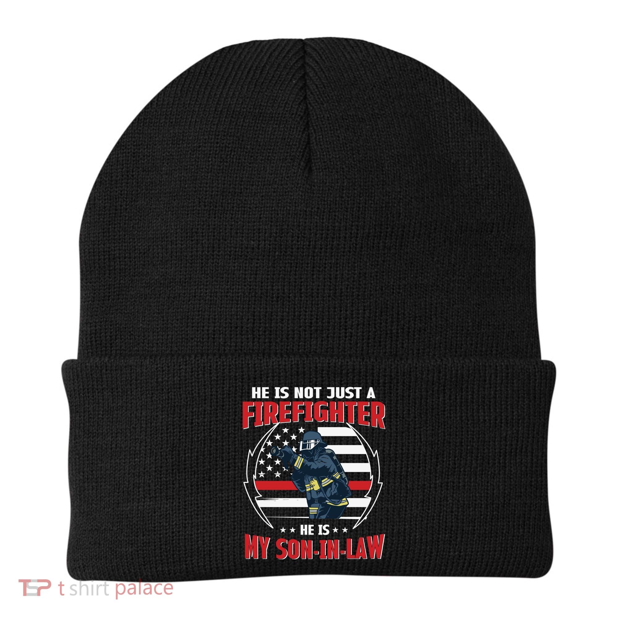 My Son In Law Is A Firefighter Proud Beanie