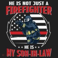 My Son In Law Is A Firefighter Proud Beanie thumb 2
