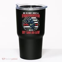 My Son In Law Is A Firefighter Proud Tumbler thumb 0