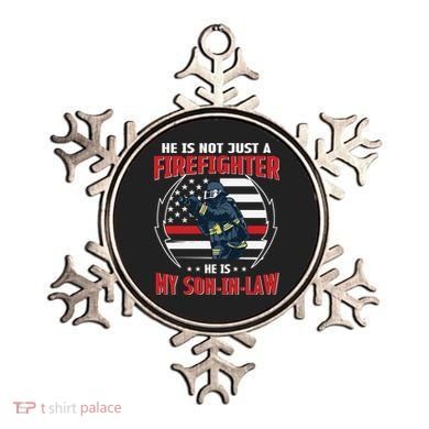 My Son In Law Is A Firefighter Proud Ornament