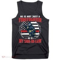 My Son In Law Is A Firefighter Proud Tank Top thumb 0