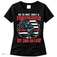 My Son In Law Is A Firefighter Proud Women's T-Shirt thumb 0