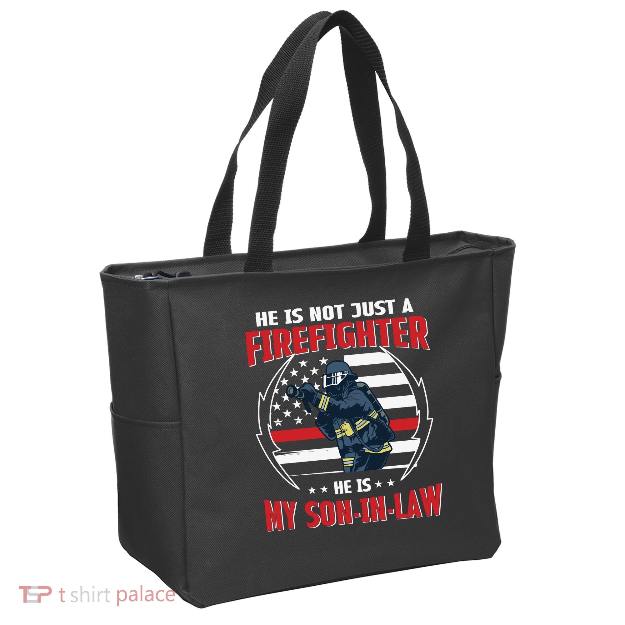 My Son In Law Is A Firefighter Proud Tote Bag