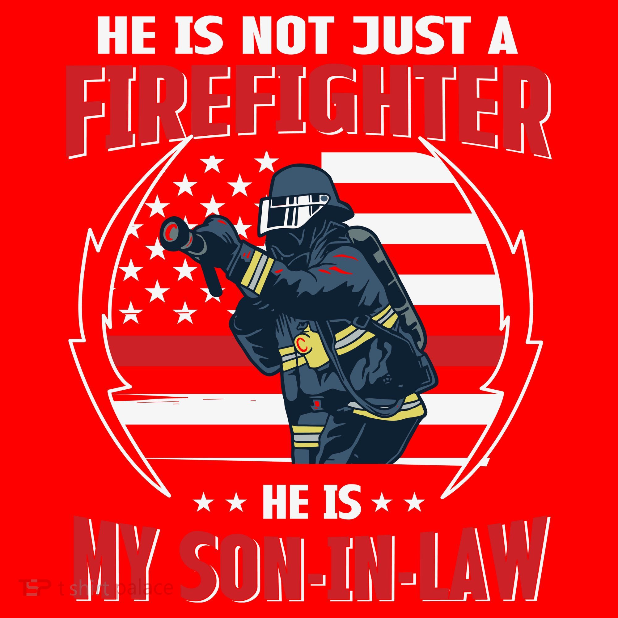 My Son In Law Is A Firefighter Proud Santa Hat