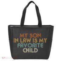 My Son In Law Is My Favorite Child Retro Tote Bag thumb 0