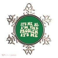 Meme Shirt It's Me, Hi I'm The Problem Funny Saying Humor Saying Ornament thumb 0