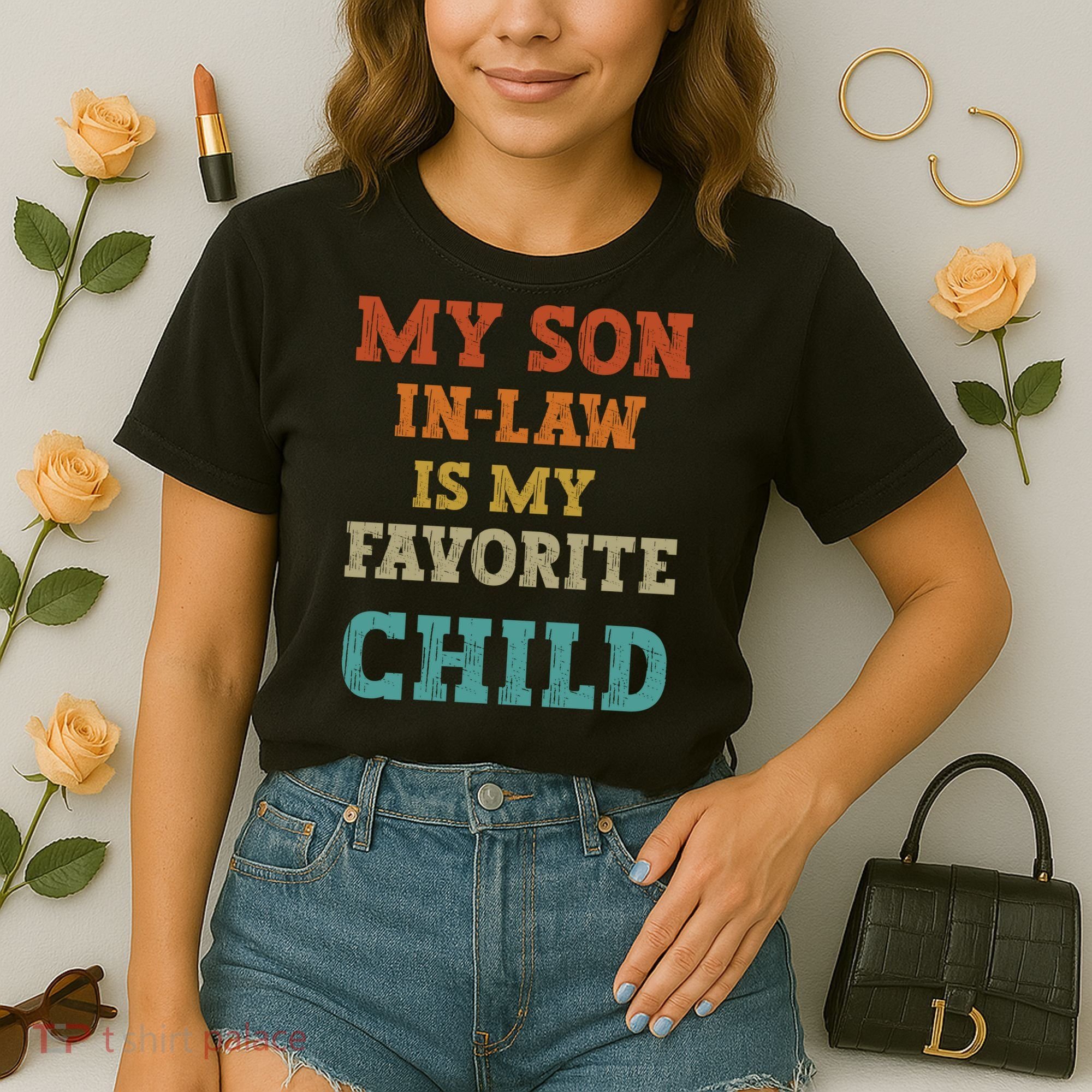 My Son In Law Is My Favorite Child Comfort Colors Boxy T-Shirt