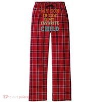 My Son In Law Is My Favorite Child Women's Flannel Plaid Pajama Pants thumb 0