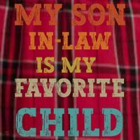 My Son In Law Is My Favorite Child Women's Flannel Plaid Pajama Pants thumb 2