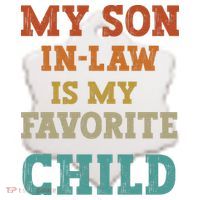 My Son In Law Is My Favorite Child Ceramic Ornament thumb 2