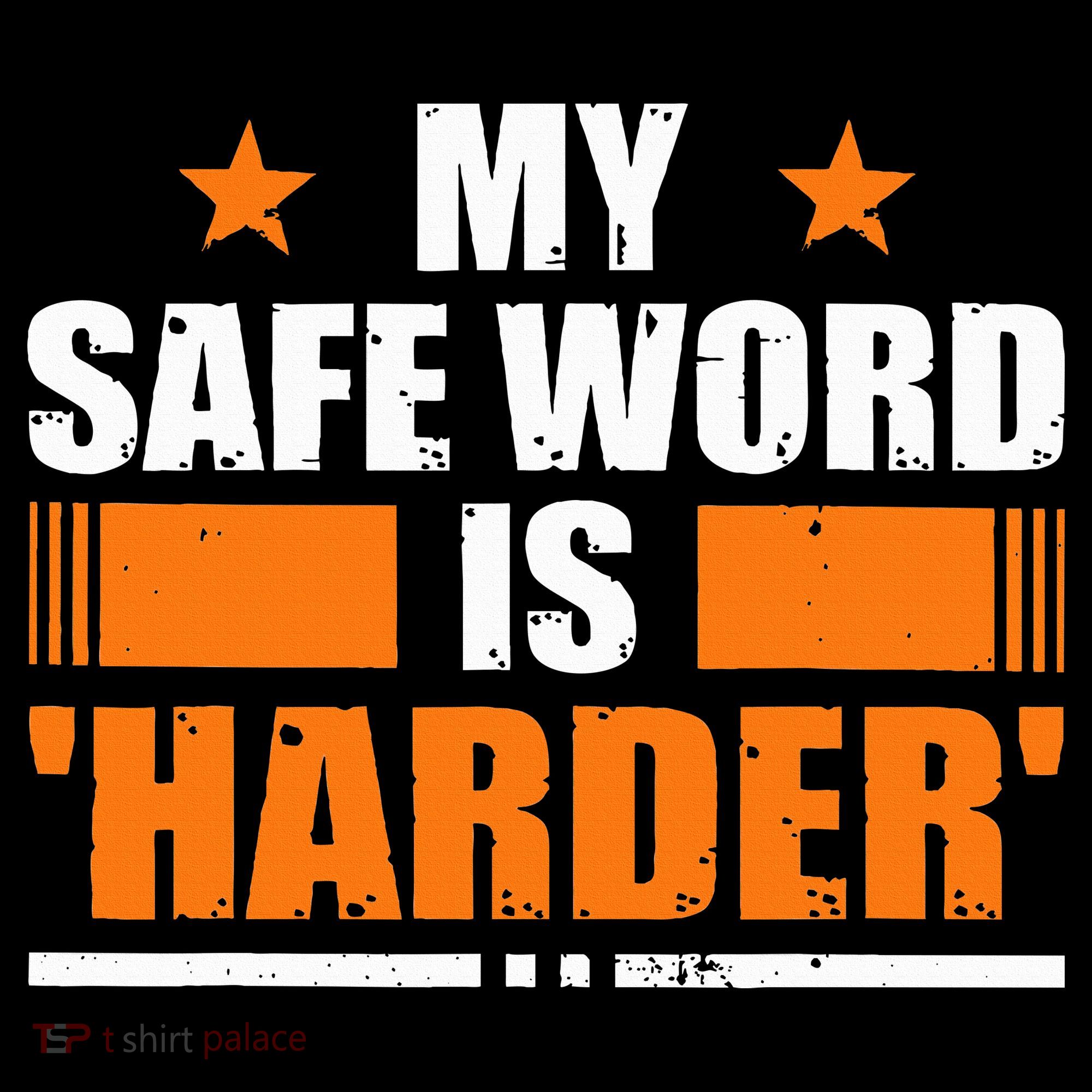 My Safeword Is Harder Inappropriate Women's Hoodie