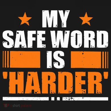 My Safeword Is Harder Inappropriate Ornament