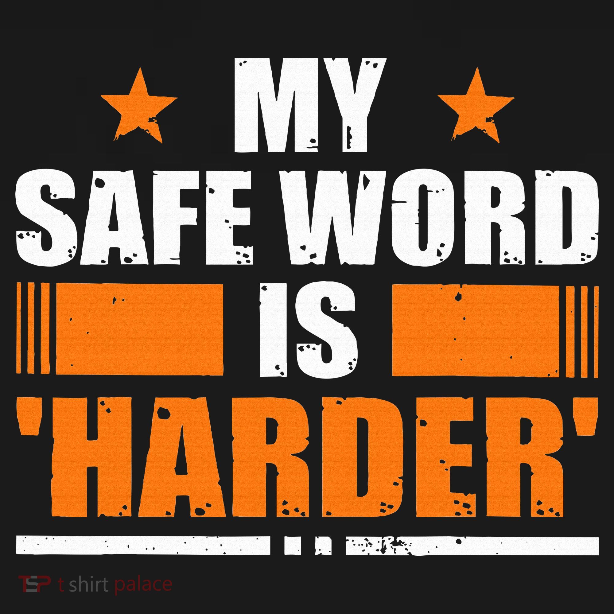 My Safeword Is Harder Inappropriate Performance Fleece Hoodie