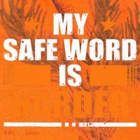 My Safeword Is Harder Inappropriate Kati Licensed 12" Camo Cuffed Beanie thumb 2