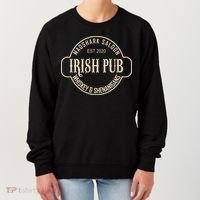 Madshark Saloon Irish Pub Whiskey & Shenanigans Women's Sweatshirt thumb 0