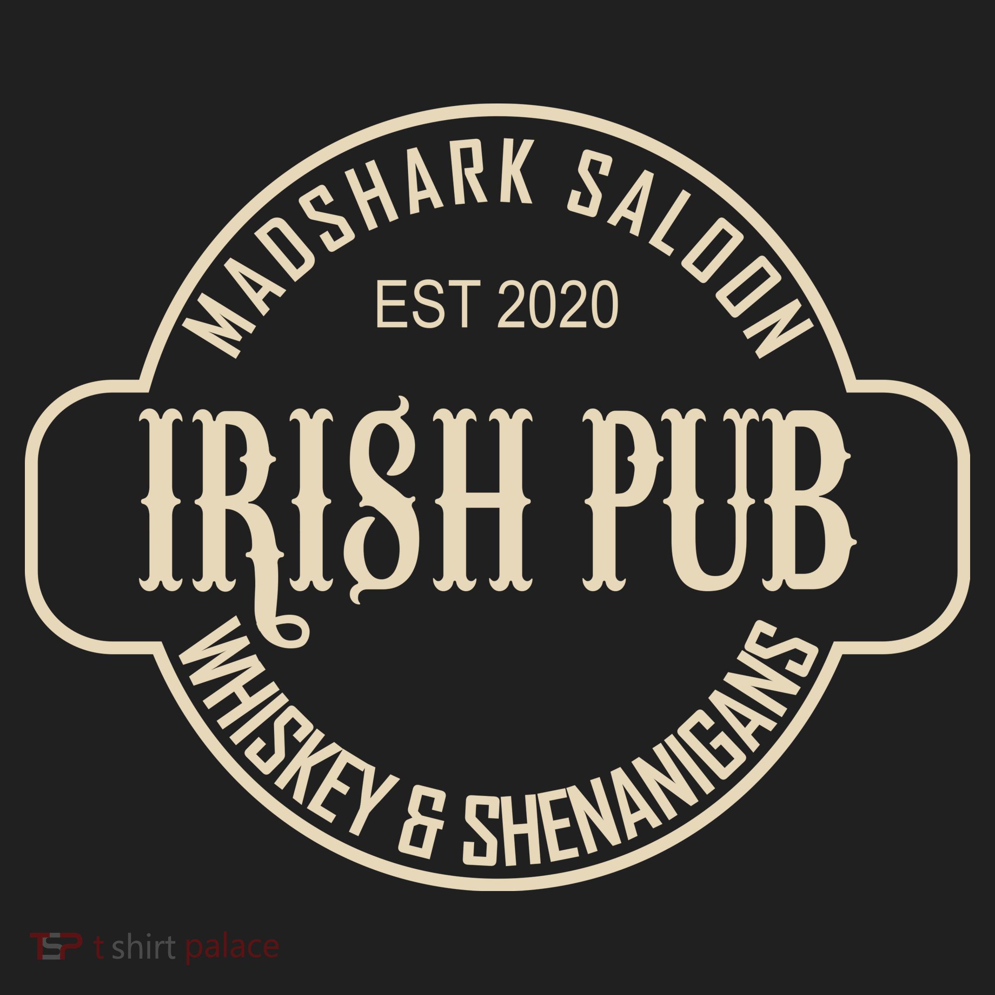 Madshark Saloon Irish Pub Whiskey & Shenanigans Hat