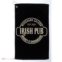 Madshark Saloon Irish Pub Whiskey & Shenanigans Golf Towel thumb 0