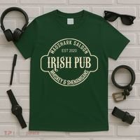 Madshark Saloon Irish Pub Whiskey & Shenanigans T-Shirt thumb 5