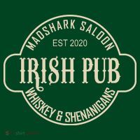 Madshark Saloon Irish Pub Whiskey & Shenanigans Coaster thumb 2