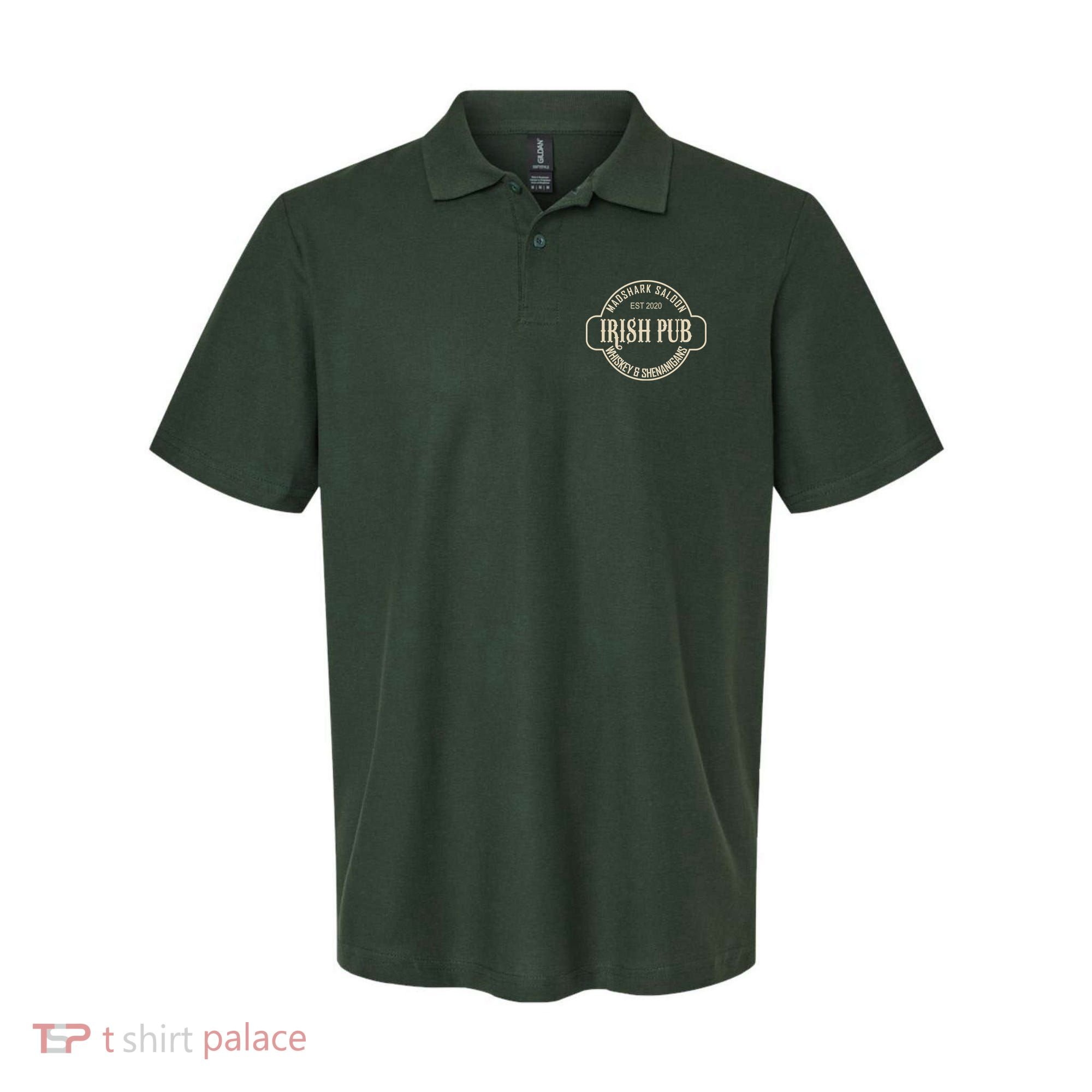 Madshark Saloon Irish Pub Whiskey & Shenanigans Polo