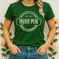 Madshark Saloon Irish Pub Whiskey & Shenanigans Women's T-Shirt thumb 2