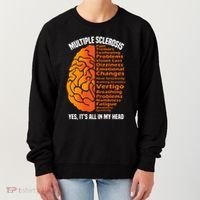 Multiple Sclerosis ItS All In My Head Women's Sweatshirt thumb 0
